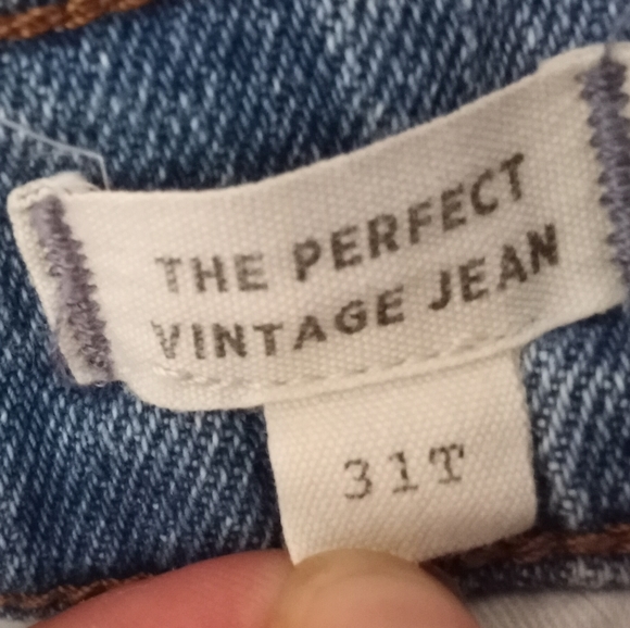 Madewell Perfect Vintage Jean 31T - Picture 3 of 4